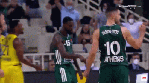A Basketball Player With The Number 10 On His Jersey GIF