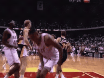 A Basketball Player With The Number 13 On The Back Of His Shirt GIF