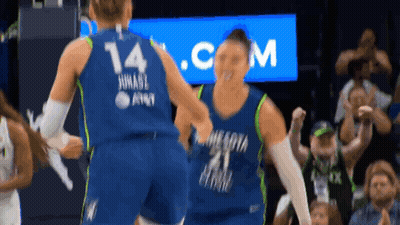 A Basketball Player With The Number 14 On Their Back GIF