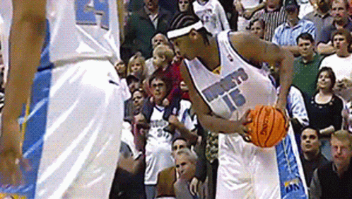 A Basketball Player With The Number 15 On His Shirt GIF