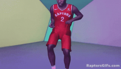 A Basketball Player With The Number 2 On His Jersey Is Dancing GIF