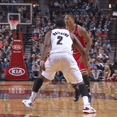 A Basketball Player With The Number 2 On The Back Of His Shirt GIF