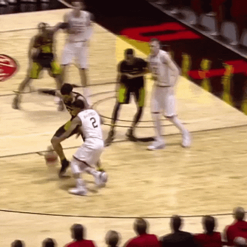 A Basketball Player With The Number 2 On Their Jersey GIF