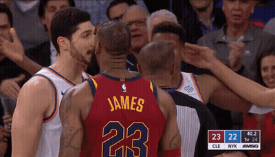 A Basketball Player With The Number 23 On His Back GIF