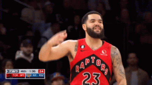 A Basketball Player With The Number 23 On His Shirt GIF