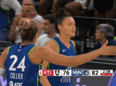 A Basketball Player With The Number 24 On Her Back GIF