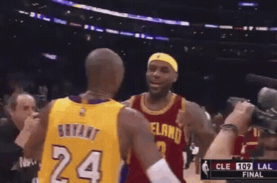 A Basketball Player With The Number 24 On His Back GIF