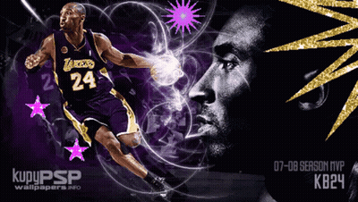 A Basketball Player With The Number 24 On His Jersey Is Running GIF