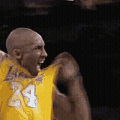 A Basketball Player With The Number 24 On His Jersey GIF