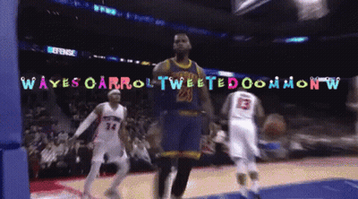 A Basketball Player With The Number 24 On His Jersey Stands On A Court GIF