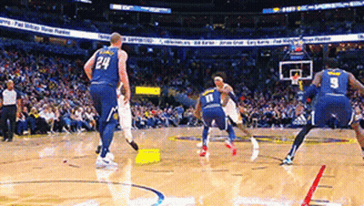 A Basketball Player With The Number 24 On His Shirt GIF