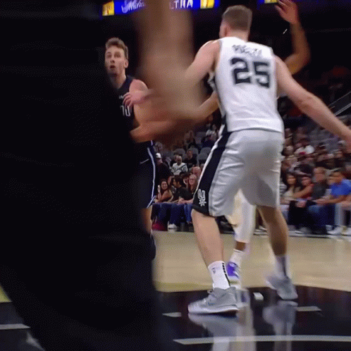 A Basketball Player With The Number 25 On His Shirt GIF