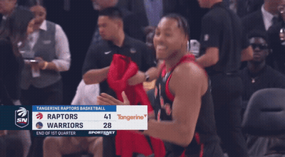 A Basketball Player With The Number 4 On His Jersey GIF