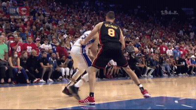 A Basketball Player With The Number 8 On Their Jersey GIF