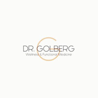 A Before And After Photo Of A Woman 'S Face With Dr Golberg Written Below It GIF