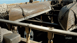 A Big Jolly Roger With The Pirates GIF