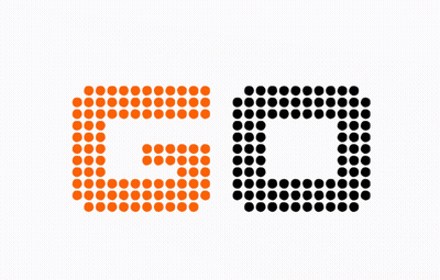 A Black And Orange Logo For The Cincinnati Bengals On A White Background GIF