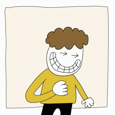 A Black And White Cartoon Character Wearing Sunglasses And Giving A Thumbs Up GIF