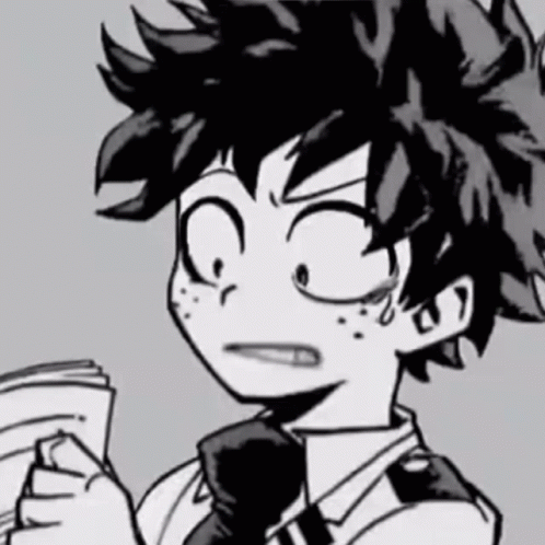 A Black And White Drawing Of A Boy In A Tie Holding A Piece Of Paper . GIF