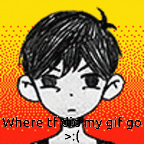 A Black And White Drawing Of A Boy With The Words Where Tf Did My Gif Go > : GIF