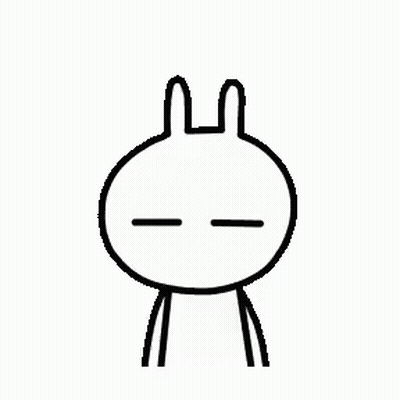 A Black And White Drawing Of A Cartoon Character With Tears Running Down His Face . GIF