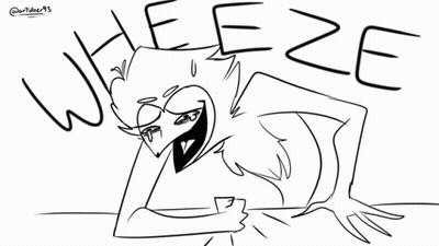 A Black And White Drawing Of A Cartoon Character With The Word Weeze Written On It 'S Face . GIF