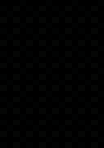 A Black And White Drawing Of A Cat With Horns And A Black Background . GIF