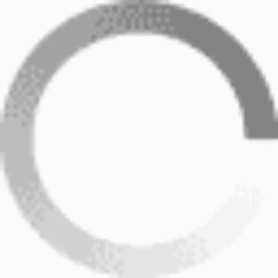 A Black And White Drawing Of A Circle With A Gray Border On A White Background . GIF