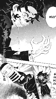 A Black And White Drawing Of A Demon Slayer Holding A Sword In His Hand . Sticker