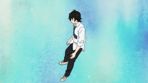 A Black And White Drawing Of A Man In A White Shirt And Tie GIF