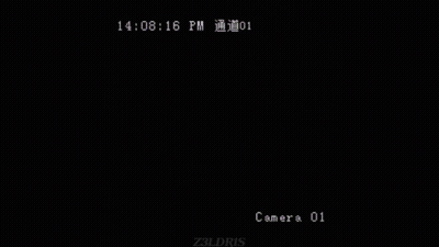 A Black And White Drawing Of A Man 'S Face With The Time 14:06 Pm On The Bottom GIF