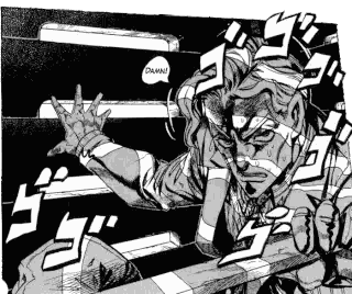 A Black And White Drawing Of A Man With A Bandage On His Head And A Speech Bubble That Says Damn Sticker