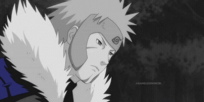 A Black And White Drawing Of A Man With A Mask On His Head GIF