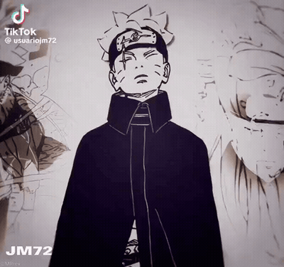 A Black And White Drawing Of A Man With The Hashtag Jm72 On It GIF