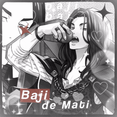 A Black And White Drawing Of A Man With The Name Baju De Mati On The Bottom GIF