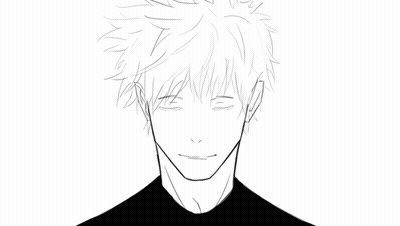 A Black And White Drawing Of A Man With The Words " Nah Id Win " On The Bottom GIF