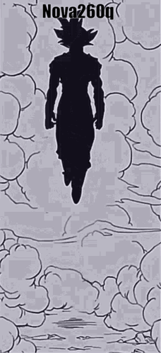 A Black And White Drawing Of A Man With The Words `` Nova2600 Has Entered The Chat '' GIF