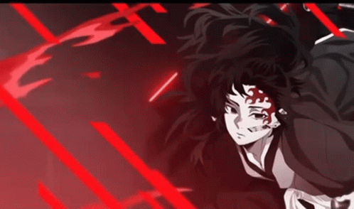 A Black And White Drawing Of A Person With Red Lines Around Them GIF