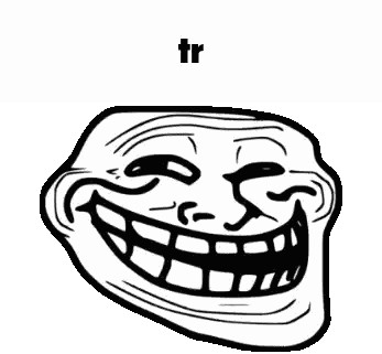 A Black And White Drawing Of A Rock With The Word Tr Written Above It Sticker