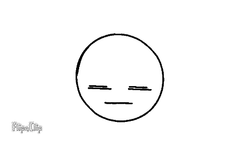 A Black And White Drawing Of A Smiley Face With A Tongue Sticking Out . Sticker