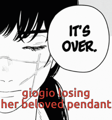 A Black And White Drawing Of A Woman With A Speech Bubble That Says " It 'S Over " GIF