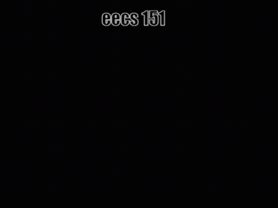 A Black And White Drawing Of A Woman With The Words Eecs 151 On The Bottom GIF