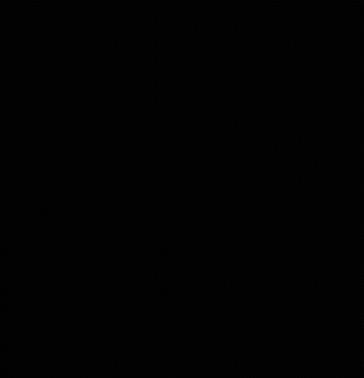 A Black And White Drawing Of An Alien With A Smile On His Face GIF
