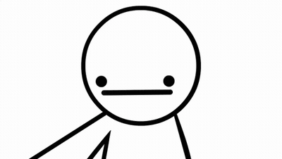A Black And White Drawing Of Two People With The Words " Stop Turning People Into " Below Them GIF