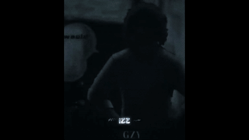 A Black And White Image Of A Man With A Speech Bubble That Says Would You Play Soccer GIF