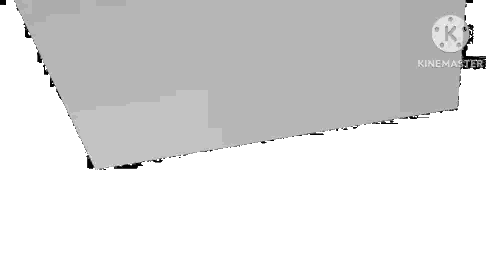 A Black And White Image With The Word Kinemaster On It Sticker