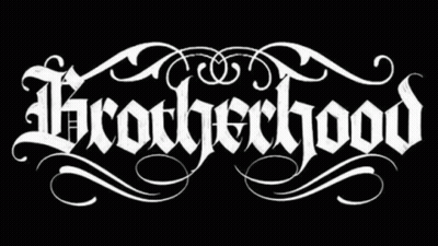 A Black And White Logo For The Brotherhood GIF