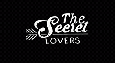 A Black And White Logo For The Secret Lovers With An Arrow GIF
