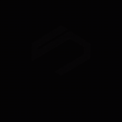 A Black And White Logo That Looks Like A Maze GIF
