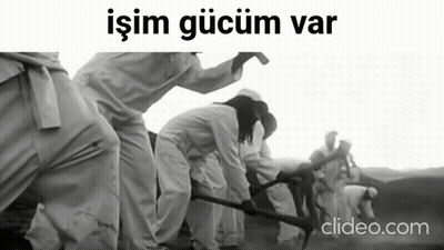 A Black And White Photo Of A Group Of People With Clipeo.com Written On The Bottom GIF
